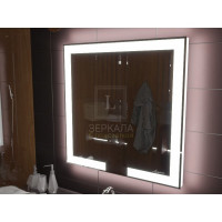 Зеркало с подсветкой для ванной комнаты Новара