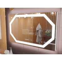 Зеркало с подсветкой для ванной комнаты Потенза