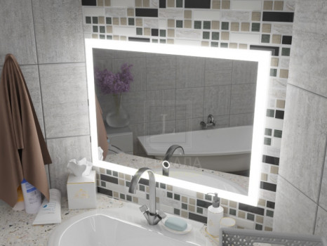 Зеркало с подсветкой для ванной комнаты Верона