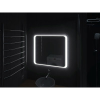 Зеркало в ванную комнату с подсветкой Болона 900х900 мм