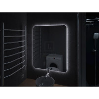 Зеркало в ванную комнату с подсветкой светодиодной лентой Джули