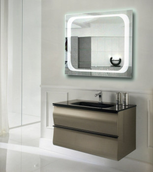 Зеркало с подсветкой для ванной комнаты Атлантик